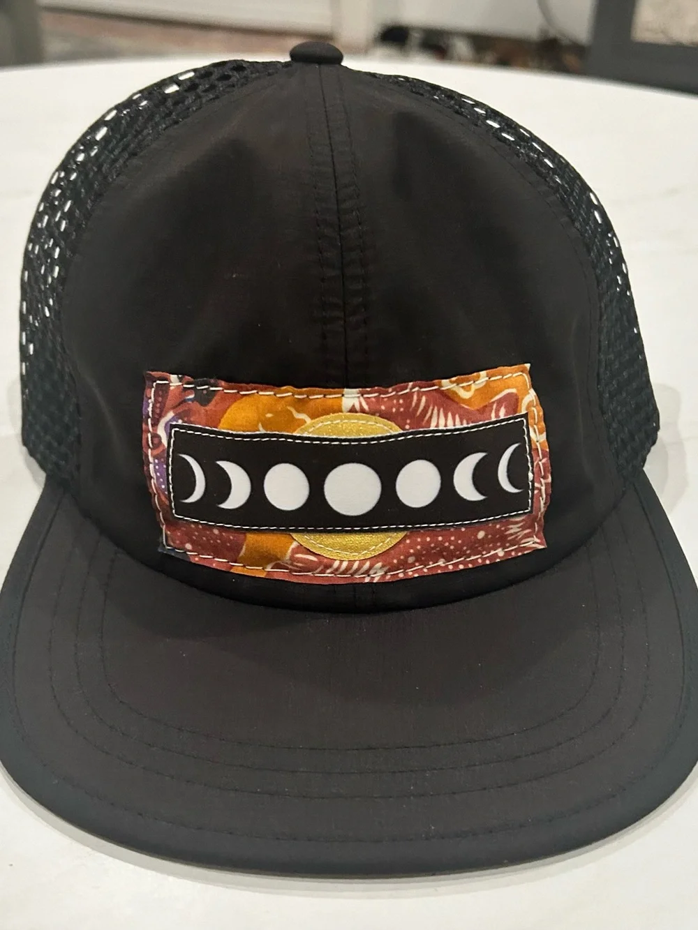 HEC Studio Black Moon Phase Sport Hat